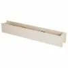 New Age Garden EcoFLEX Rectangular Flower/Herb Window Box, 48"