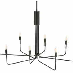 Light Society Eduardo 8-Light Chandelier, Black -Ceiling Lighting Shop 6ef1109e0f93ff5f 5722 w800 h800 b1 p0