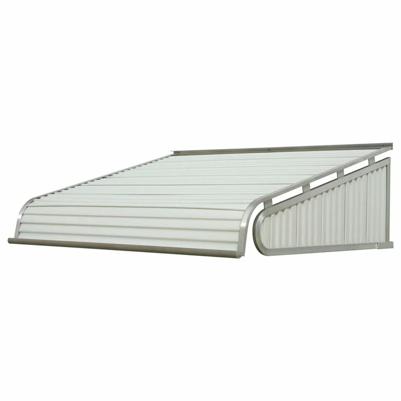 NuImage Awnings 1500 Series Aluminum Door Canopy 72"x60" Projection, White 1 NuImage Awnings 1500 Series Aluminum Door Canopy 72"x60" Projection, White