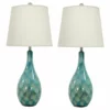 Brimfield & May Coastal Teal Ceramic Table Lamp 95774