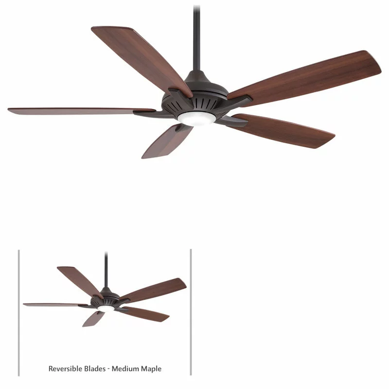 Minka Aire Dyno 52 In. 5-Blade LED Indoor Ceiling Fan, Oil Rubbed Bronze 5 Minka Aire Dyno 52 In. 5-Blade LED Indoor Ceiling Fan, Oil Rubbed Bronze - Image 5