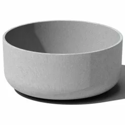 Veradek Pure Series Kona Bowl 14" Planter, Gray