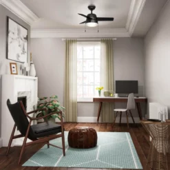 Hunter Fan Company 36" Aker Matte Black Ceiling Fan With Light 14 Hunter Fan Company 36" Aker Matte Black Ceiling Fan With Light -Ceiling Lighting Shop 72711dd80f8fd31f 7816 w800 h800 b0 p0