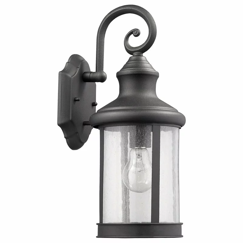 CHLOE Lighting, Inc. Galahad 1-Light Black Outdoor Wall Sconce 16" High 2 CHLOE Lighting, Inc. Galahad 1-Light Black Outdoor Wall Sconce 16" High - Image 2