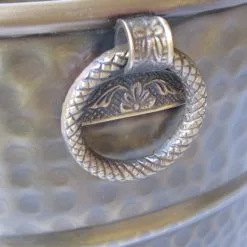 Excellent Accents Inc. Solid Brass Planter, 13"W X 12"H Available In 3 Sizes. -Ceiling Lighting Shop 7561f49d0240f5c9 3153 w800 h800 b0 p0