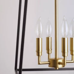 Kira Home Bellevue 15.5" Farmhouse Lantern Pendant Light, Adjustable Foyer -Ceiling Lighting Shop 76219e0b0ec2f6f0 8429 w800 h800 b0 p0