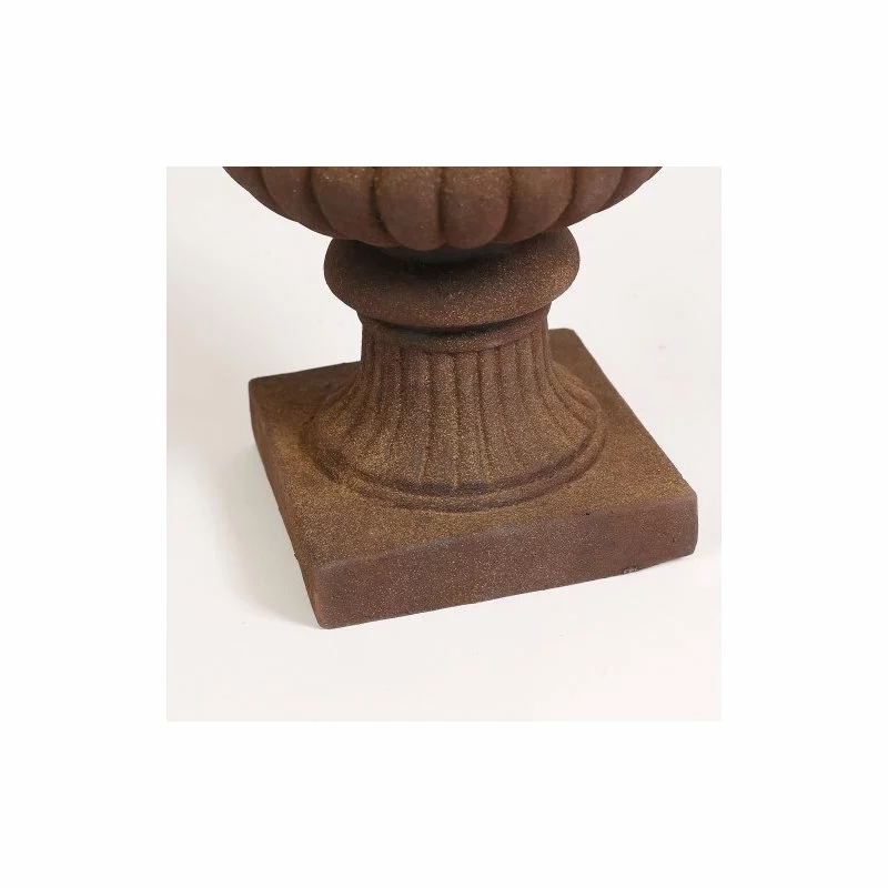 LuxenHome Classic Bronze Urn Planter 5 LuxenHome Classic Bronze Urn Planter - Image 5