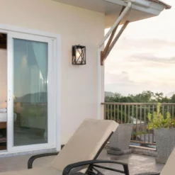 LALUZ Farmhouse Black Lantern Outdoor Wall Lighting Sconces With Glass Shade 14 LALUZ Farmhouse Black Lantern Outdoor Wall Lighting Sconces With Glass Shade -Ceiling Lighting Shop 776146c502f37498 3033 w800 h800 b0 p0