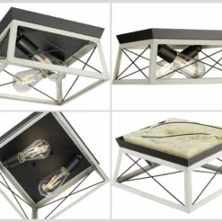 Progress Lighting Briarwood Collection Two-Light Flush Mount -Ceiling Lighting Shop 7a2196a50eea5431 8747 w800 h800 b0 p0