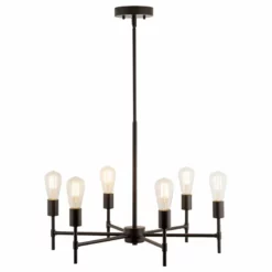 Linea Di Liara Bella Chandelier With Bulb, Bronze 5 Linea Di Liara Bella Chandelier With Bulb, Bronze -Ceiling Lighting Shop 7a2197ef099c9359 0825 w800 h800 b1 p0