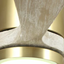 FLINT GARDEN INC 52 In Modern Flush Mounted Ceiling Fan With 3 Blades In Sand Copper -Ceiling Lighting Shop 7cb1c7af02972567 2944 w800 h800 b0 p0