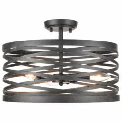Millennium Lighting Inc 3 Light 16" Weathered Iron Semi-Flush -Ceiling Lighting Shop 7d6161850154b1ad 0773 w800 h800 b1 p0