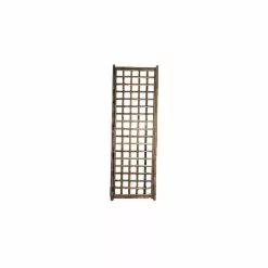 Master Garden Products Framed Bamboo Lattice Panel, Square Pattern Opening, 24"x72"