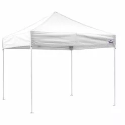 Impact Canopy 10'X10' Traditional Instant Canopy Kit, Ez Up Pop-Up Canopy, White
