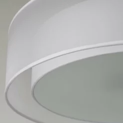 Kira Home Lindos 20" Double Drum Chandelier, Glass Diffuser, Stem-Hung -Ceiling Lighting Shop 7f71a8cb00da4c84 8695 w800 h800 b0 p0