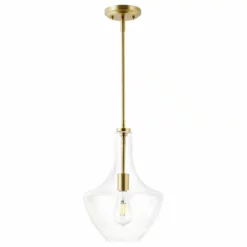 Light Society Miller Pendant Lamp, Brushed Brass/Clear -Ceiling Lighting Shop 8121ba020ee864b6 7248 w800 h800 b1 p0