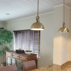 Kira Home Belle 9" Pendant Light, Adjustable Length, Shade Swivel Joint -Ceiling Lighting Shop 818147df00c7a771 8629 w800 h800 b0 p0