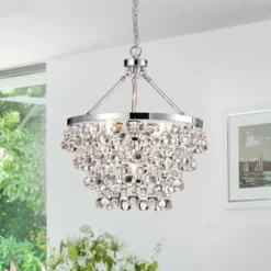 Edvivi Lighting Clarus 5-Light Chrome Four Tier Crystal Chandelier Ceiling Fixture Glam Lighting 13 Edvivi Lighting Clarus 5-Light Chrome Four Tier Crystal Chandelier Ceiling Fixture Glam Lighting -Ceiling Lighting Shop 8211bdf10d72c74f 2880 w800 h800 b0 p0