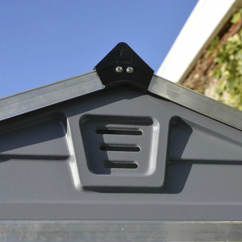 PALRAM-CANOPIA Palram - Canopia SkyLight 6' X 3' Storage Shed - Gray 3 PALRAM-CANOPIA Palram - Canopia SkyLight 6' X 3' Storage Shed - Gray - Image 3