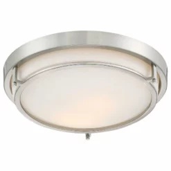 Helmsman Lighting Works 2-Light Flush Mount, Brushed Nickel -Ceiling Lighting Shop 82c176ac09ea56ae 8830 w800 h800 b1 p0
