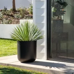 Veradek Pure Series Kona Planter, Black, 20 In. -Ceiling Lighting Shop 8311151200ad6c3d 6103 w800 h800 b0 p0