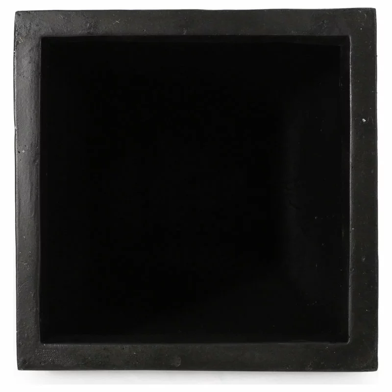 GDFStudio Ephraim Outdoor Cast Stone Planter, Matte Black, Small 6 GDFStudio Ephraim Outdoor Cast Stone Planter, Matte Black, Small - Image 6