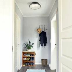 Golden Lighting Duncan 14" Flush Mount, Black With Matte Black Shade -Ceiling Lighting Shop 83e1f1580df0fd82 4788 w800 h800 b0 p0