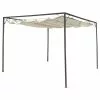 Vida XL International B.V. VidaXL Garden Gazebo With Retractable Roof Canopy 10'x10' Backyard Outdoor