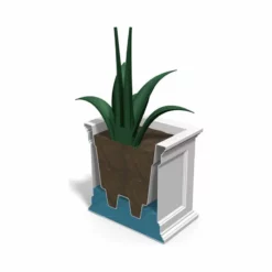 Mayne - Outdoor Products Of Distinction Mayne Fairfield 20x20" Square Traditional Plastic Planter In Graphite Gray -Ceiling Lighting Shop 84f1193a01aeae7e 7969 w800 h800 b1 p0