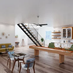 Hunter Fan Company 52" Dempsey Brushed Nickel Ceiling Fan With Light/Remote -Ceiling Lighting Shop 8541d6160f8fce69 9860 w800 h800 b0 p0