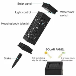 Vandue Corporation Modern Home Set Of 6 Solar Powered LED Path Lights - Modern Deco Design - Light 11 Vandue Corporation Modern Home Set Of 6 Solar Powered LED Path Lights - Modern Deco Design - Light -Ceiling Lighting Shop 87610d800efbb142 0604 w800 h800 b1 p0