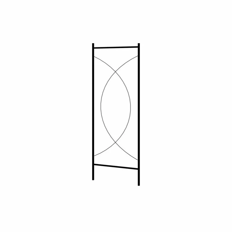 Vida XL International B.V. VidaXL Garden Arch Black Iron Trellis Outdoor Home Rose Archway Arbor Pergola 4 Vida XL International B.V. VidaXL Garden Arch Black Iron Trellis Outdoor Home Rose Archway Arbor Pergola - Image 4