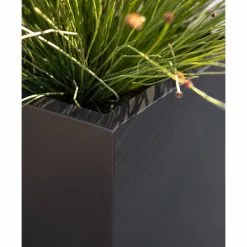 Veradek Metallic Series Cube Planter, Black, Large -Ceiling Lighting Shop 87c1ec630cb0b79b 2231 w800 h800 b0 p0