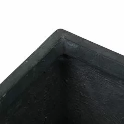 LuxenHome Gray MgO Textured 18.3in. Tall Angled Square Planter -Ceiling Lighting Shop 895172d10172d547 9634 w800 h800 b0 p0