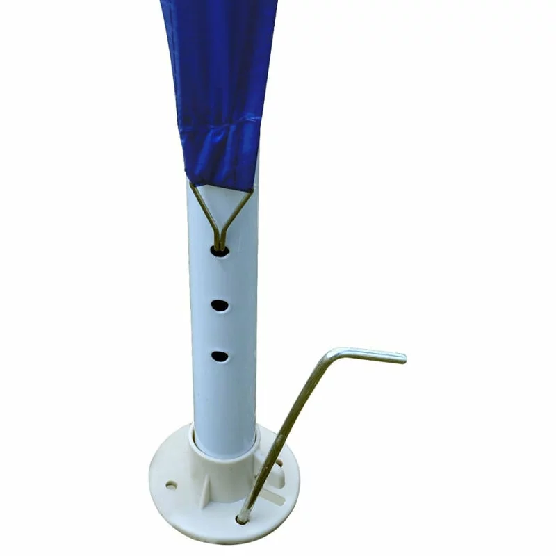 Vida XL International B.V. VidaXL Party Tent 10'x10' Blue Garden Canopy Wedding Gazebo Pavilion Cater 2 Vida XL International B.V. VidaXL Party Tent 10'x10' Blue Garden Canopy Wedding Gazebo Pavilion Cater - Image 2