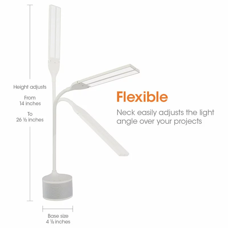 OttLite Technologies OttLite Dual Shade LED Lamp With Bluetooth® Speaker & USB 6 OttLite Technologies OttLite Dual Shade LED Lamp With Bluetooth® Speaker & USB - Image 6