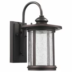 CHLOE Lighting, Inc. Cole Transitional Led Rubbed Bronze Outdoor Wall Sconce, 13" Height