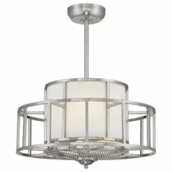 Savoy House Oslo 4-Light Satin Nickel Fan D Lier