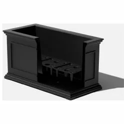 Veradek Brixton Long Planter, 33", Black -Ceiling Lighting Shop 8c11a4ac01802aec 6844 w800 h800 b1 p0