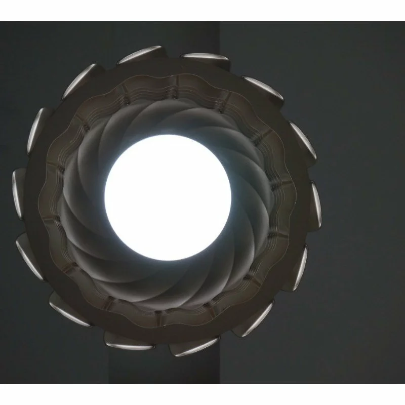 Todays Fans Oceano Bladeless Ceiling Fan, 6 Speeds With LED Light - 23 Inch, Coffee 8 Todays Fans Oceano Bladeless Ceiling Fan, 6 Speeds With LED Light - 23 Inch, Coffee - Image 8