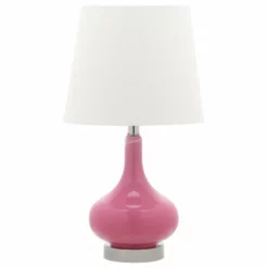 Safavieh Amy Mini Table Lamp, Pink
