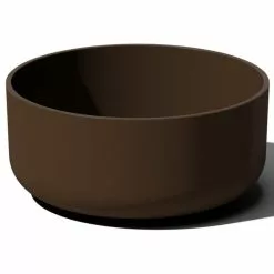 Veradek Pure Series Kona Bowl 14" Planter, Espresso