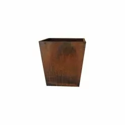 Nice Planter Nice Corten Tapered Square Planter, Corten, 20"