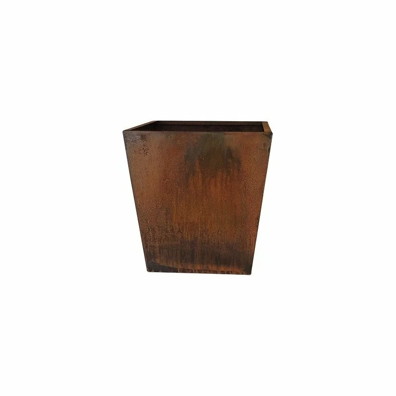 Nice Planter Nice Corten Tapered Square Planter, Corten, 20" 1 Nice Planter Nice Corten Tapered Square Planter, Corten, 20"