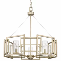 Golden Lighting Marco 5-Light Chandelier, White Gold -Ceiling Lighting Shop 8e210db4017246e4 2000 w800 h800 b1 p0
