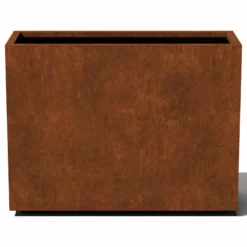 Veradek Metallic Series Corten Steel Span Planter, Large