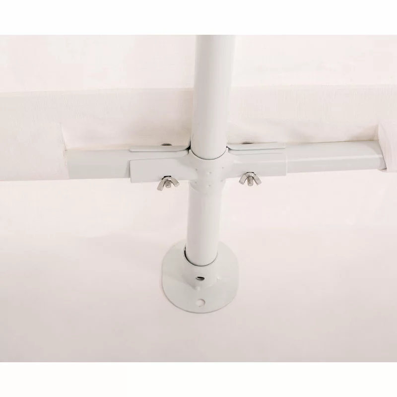 Impact Shelter Peak Style Storage Shed, Gray 4 Impact Shelter Peak Style Storage Shed, Gray - Image 4