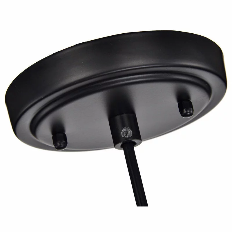 Edvivi Lighting Locke 1-Light Black And Antique Gold Pendant With Clear Glass Shade 5 Edvivi Lighting Locke 1-Light Black And Antique Gold Pendant With Clear Glass Shade - Image 5