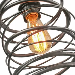 LNC Lighting LNC Mocha 1-Light Farmhouse Antique Black Cylinder Mini Pendant Lighting 9.5"H -Ceiling Lighting Shop 9021a105028f01d3 7003 w800 h800 b0 p0