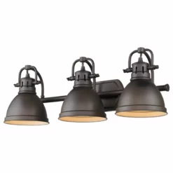 Golden Lighting Duncan 3-Light Vanity, Rubbed Bronze, Rubbed Bronze -Ceiling Lighting Shop 90a164d70e6badd1 5247 w800 h800 b1 p0